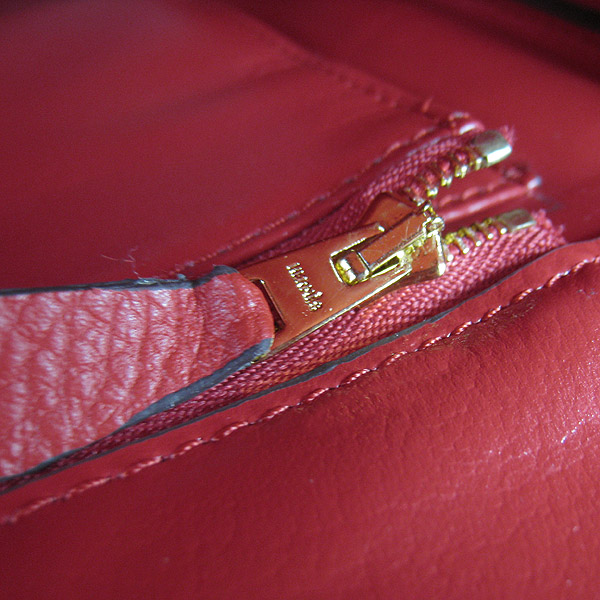 High Quality Fake Hermes Birkin 35CM Togo Leather Bag Red 6089 - Click Image to Close